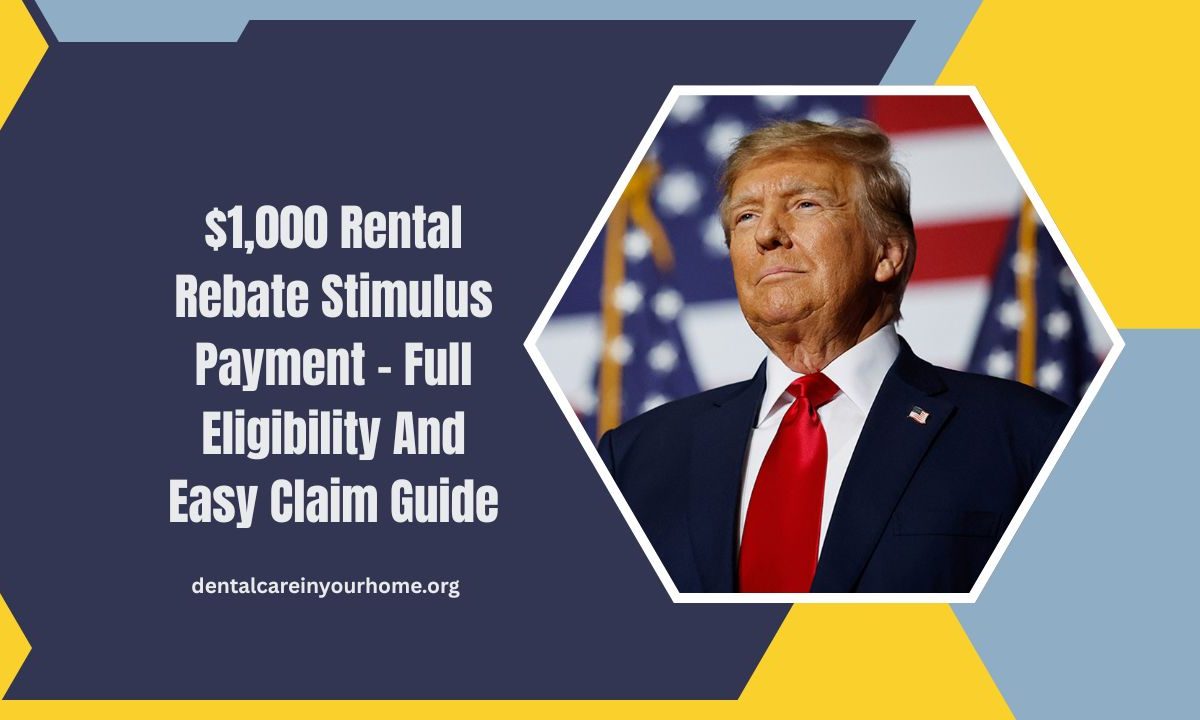 $1,000 Rental Rebate Stimulus Payment – Full Eligibility And Easy Claim Guide