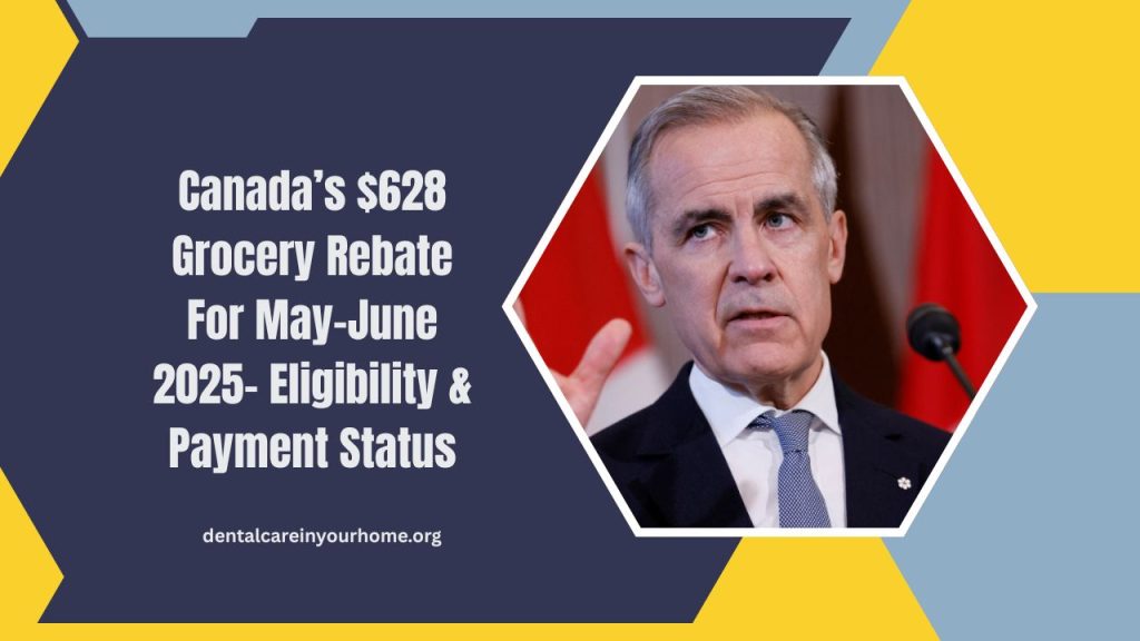Canada’s $628 Grocery Rebate For May–June 2025- Eligibility, Payment Status & Key Details